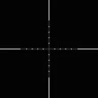 Magnified Mil Dot