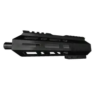 AR15 Barrel Machined MLOK 7D Black