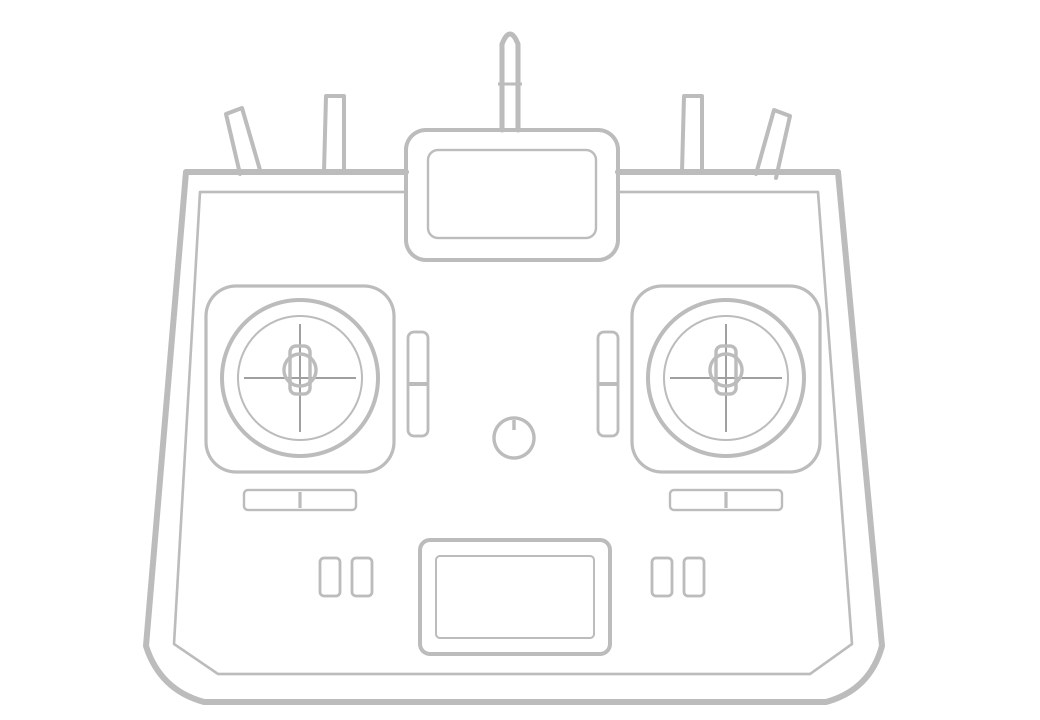 FPV controller transmitter